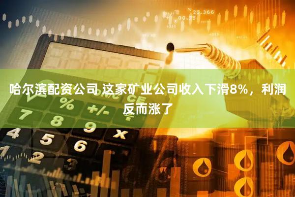 哈尔滨配资公司 这家矿业公司收入下滑8%，利润反而涨了